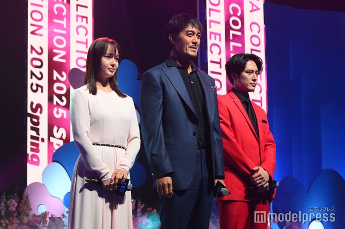 TBS春ドラマで主演を務める多部未華子、阿部寛、間宮祥太朗(C)モデルプレス