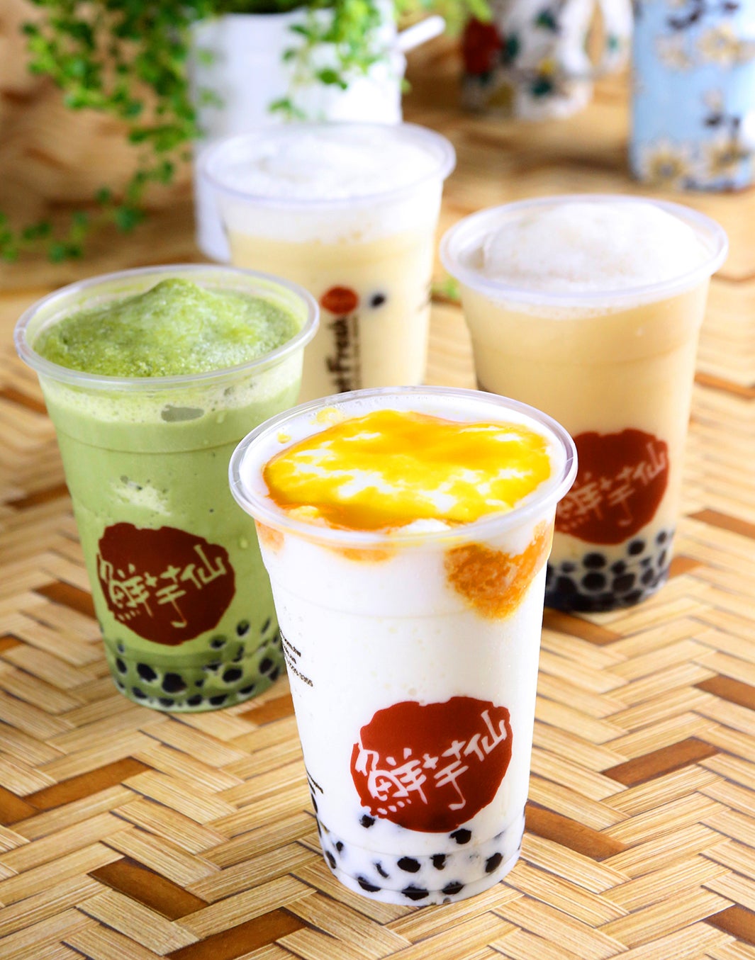 吉祥寺北口店限定フローズンドリンク4種類／画像提供：MeetFresh 鮮芋仙