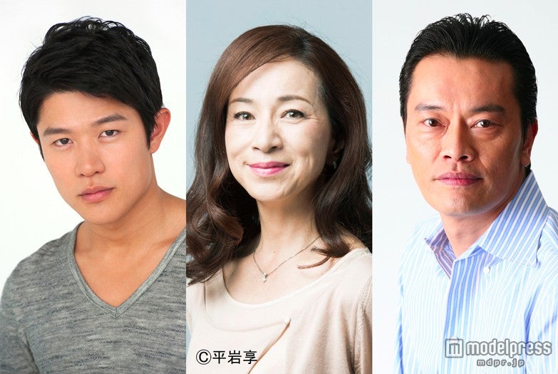 左より：鈴木亮平、原田美枝子、遠藤憲一（C）TBS