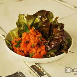 フレッシュなオーガニックの葉野菜をふんだんに使った「オーガニック グリーンサラダ」