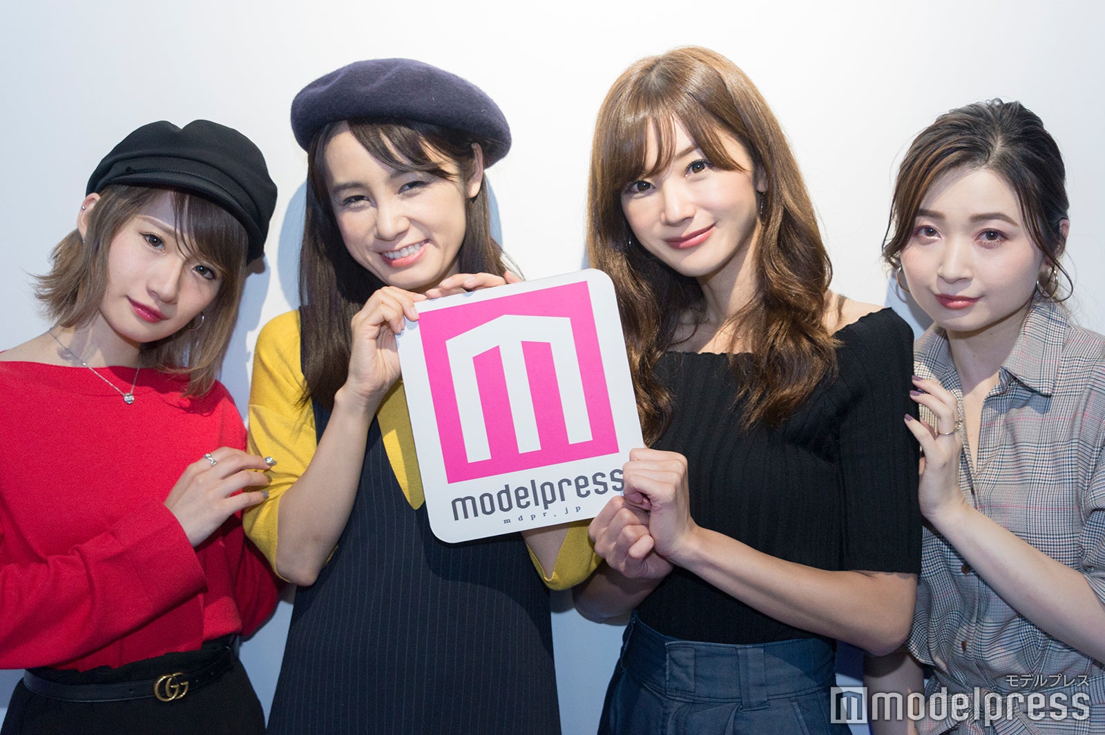 （左から）菊田真衣子さん、野村日香理さん、金城ゆきさん、橋本花織さん（C）モデルプレス