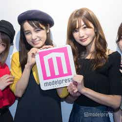 （左から）菊田真衣子さん、野村日香理さん、金城ゆきさん、橋本花織さん（C）モデルプレス