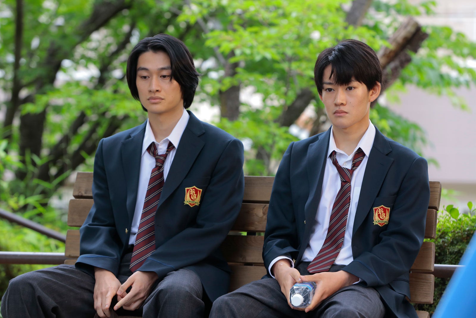 浅野竣哉、山時聡真「最高の教師 1年後、私は生徒に■された」第2話より（C）日本テレビ