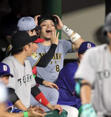阪神・佐藤輝 球団初の球宴3試合連続本塁打 逆方向弾に「うまく乗せました。満足です」 初回は二塁打、後半戦へアクセル全開