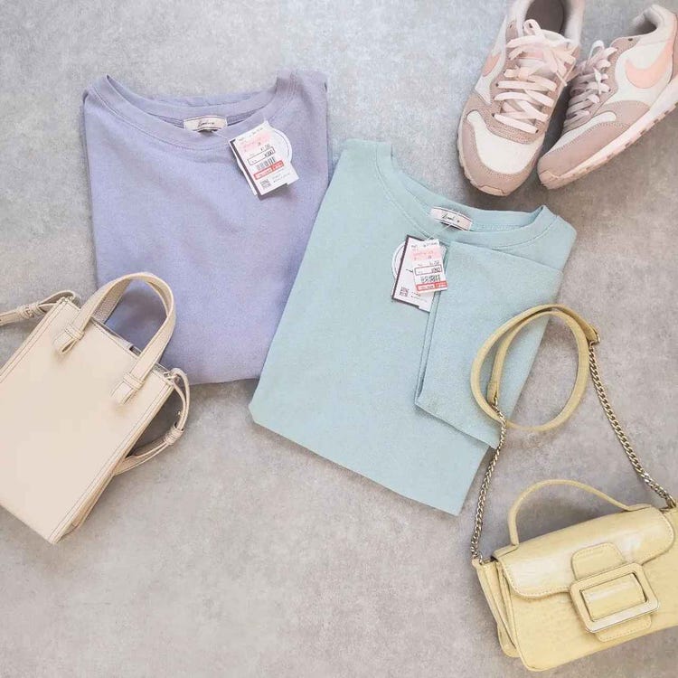 しまむら ふわっと可愛い パステルカラーアイテム モデルプレス しまむら ふわっと可愛い パステルカラーアイテム モデルプレス