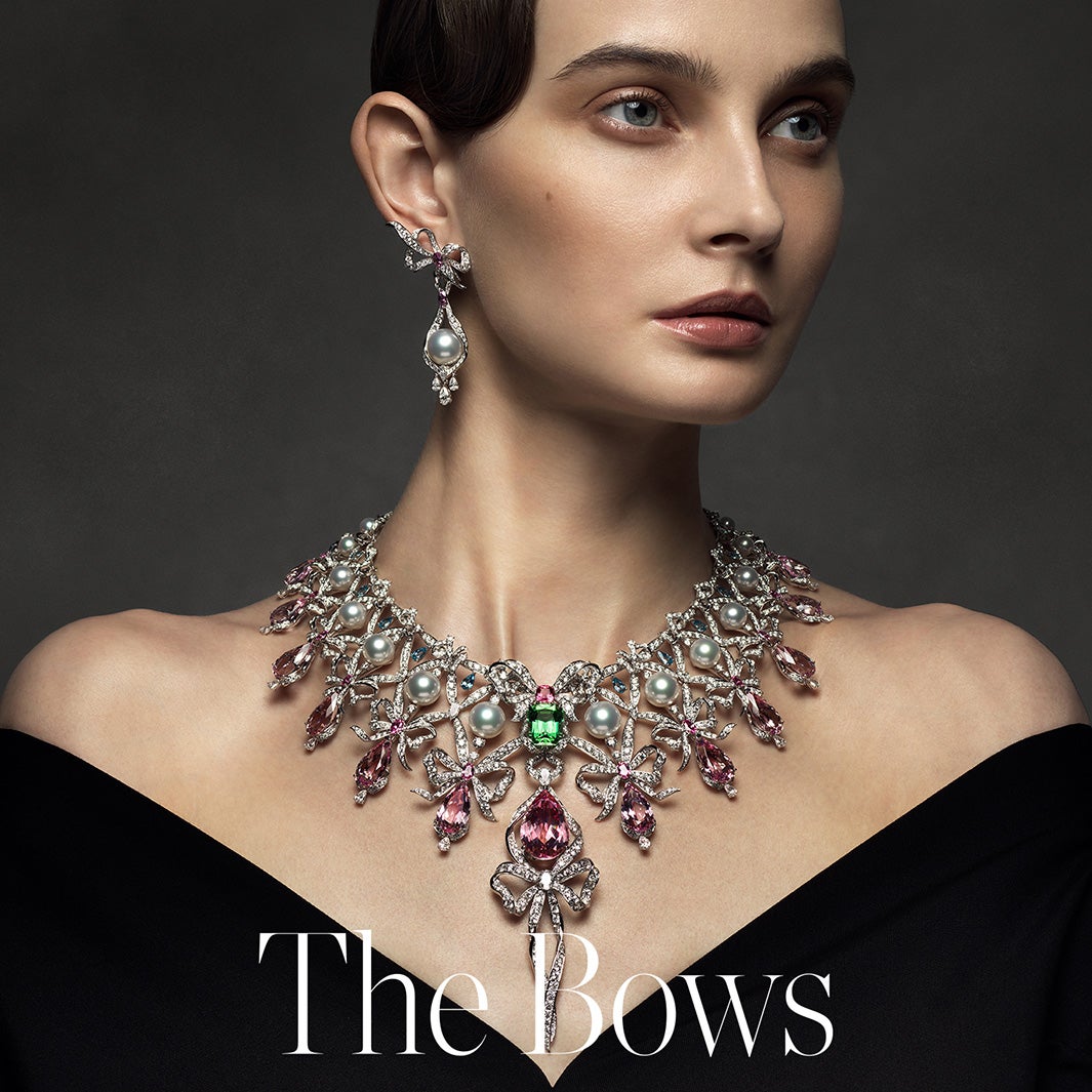 ミキモト「The Bows」ジュエリー（提供写真）