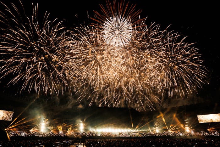 「King & Princeとうちあげ花火2025」(提供写真)