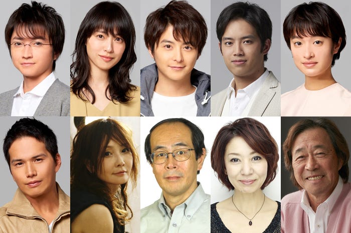 金曜ドラマ「リバース」に出演する(上段左から)藤原竜也、戸田恵梨香、小池徹平、三浦貴大、門脇麦(下段左から)市原隼人、YOU、志賀廣太郎、片平なぎさ、武田鉄矢(C)TBS