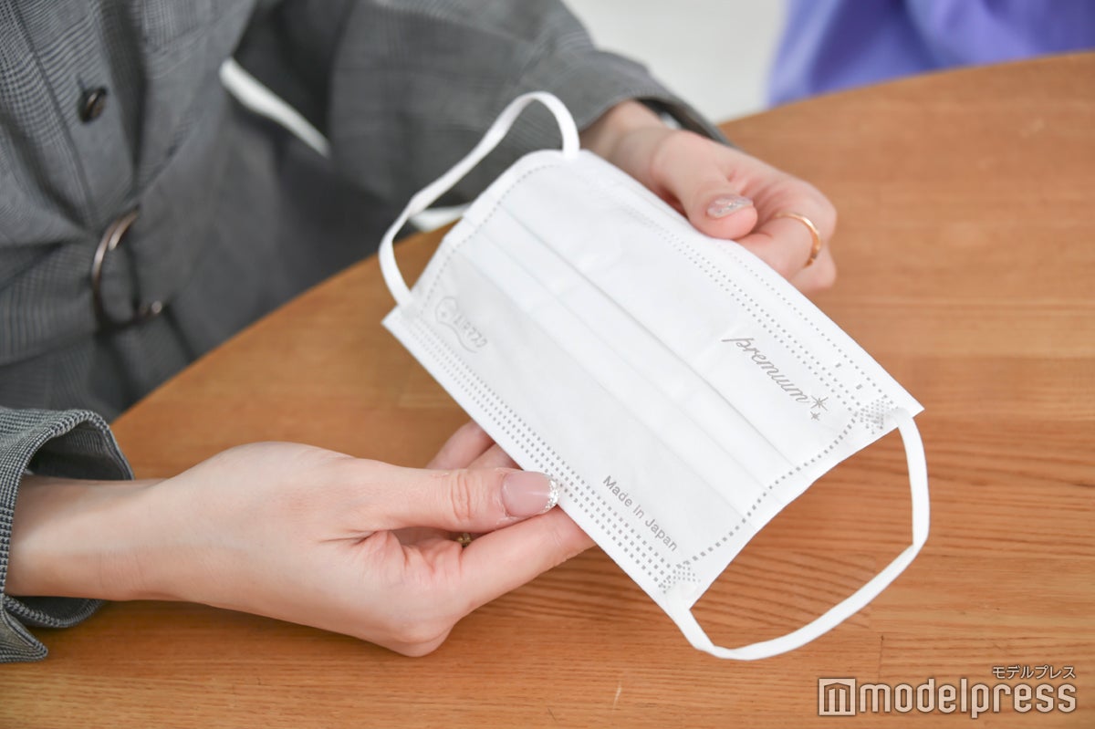内側はふんわりした人工シルク、中側はナノAg高性能フィルターで微粒子の侵入も99％カット（C）モデルプレス