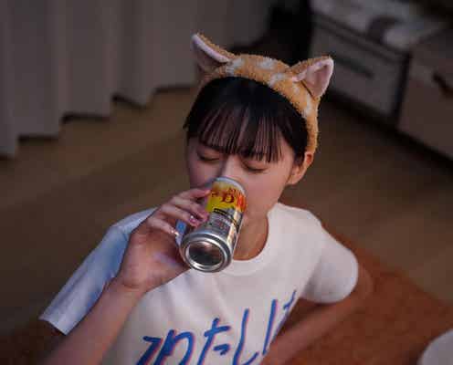 乃木坂46遠藤さくら、ビール片手にドラマ初主演 SNSで話題の“トラックめいめい”ドラマ化<トラックガール>