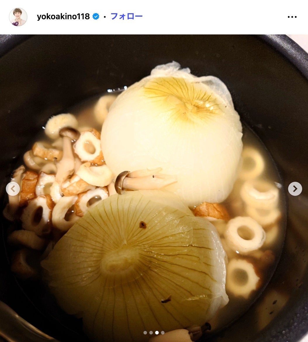 秋野暢子Instagramより