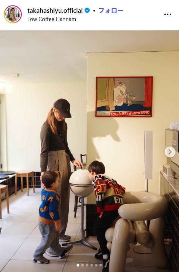 高橋ユウInstagramより