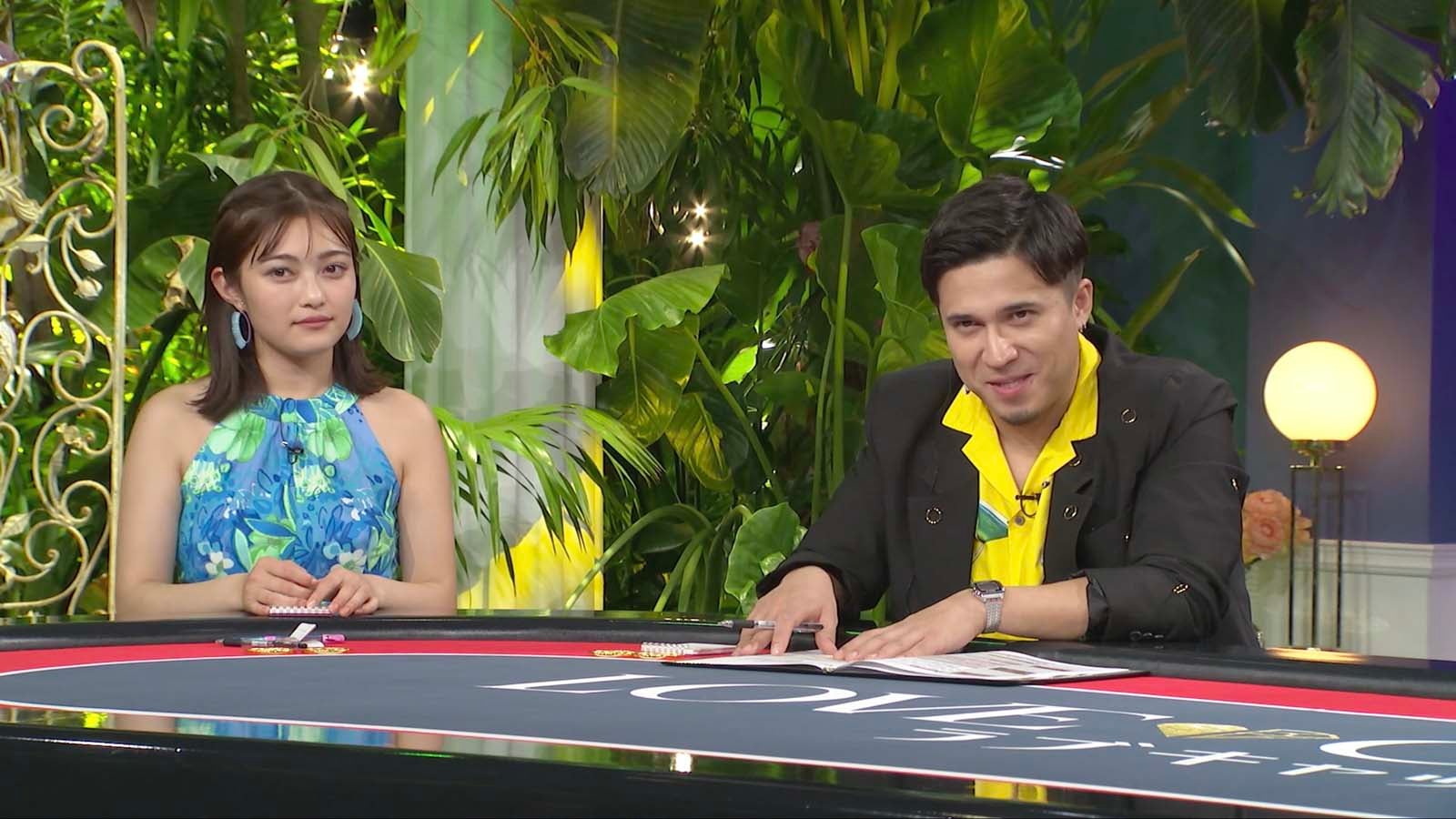 井上咲楽、木村昴「LOVE CATCHER Japan」第5話より（C）CJ ENM CO., LTD. All Rights Reserved（C）AbemaTV,Inc.