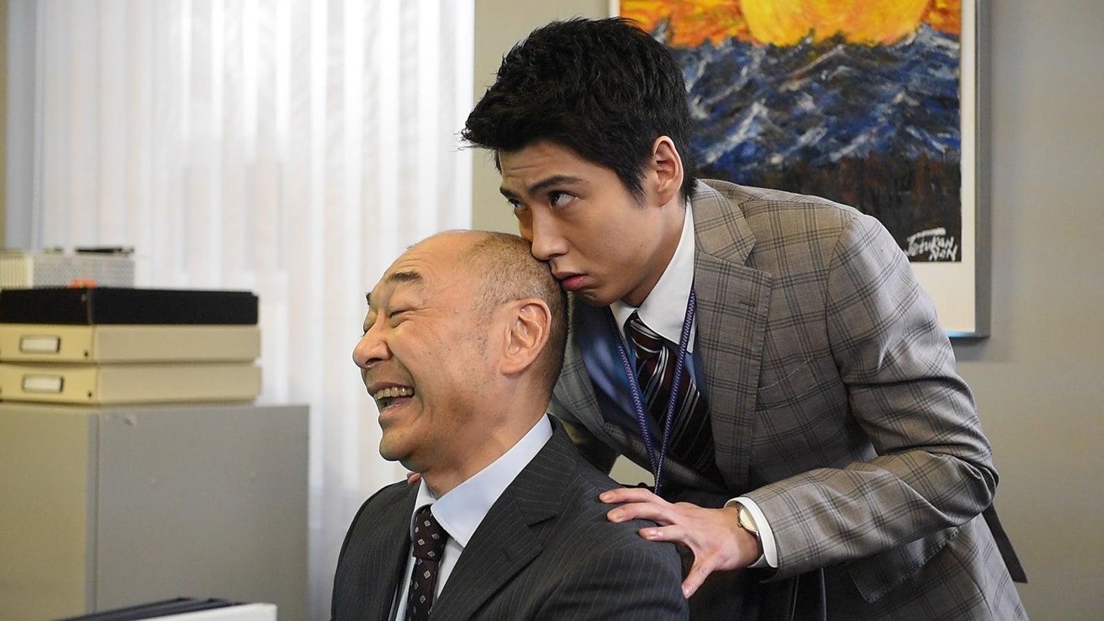 ドラマ「スーパーサラリーマン左江内氏」より（C）NTV