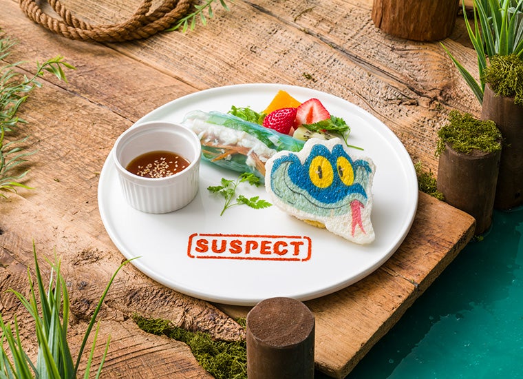 ＜ゲイリー＞生春巻きプレート　　税込2,090円（C）Disney