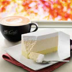 マックカフェ、「レアチーズケーキ」と「ティラミス」が新レギュラー化　口あたりクリーミーなラテも登場／画像提供：日本マクドナルド株式会社