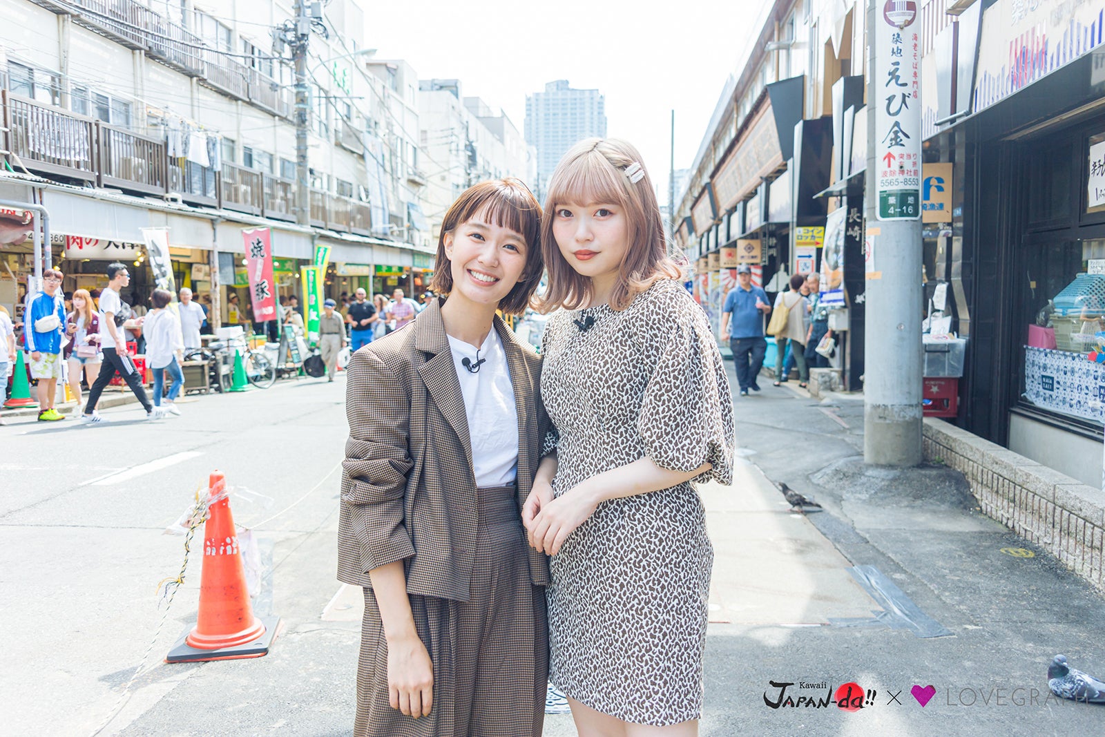 柴田紗希＆古関れん（写真提供：MBS）