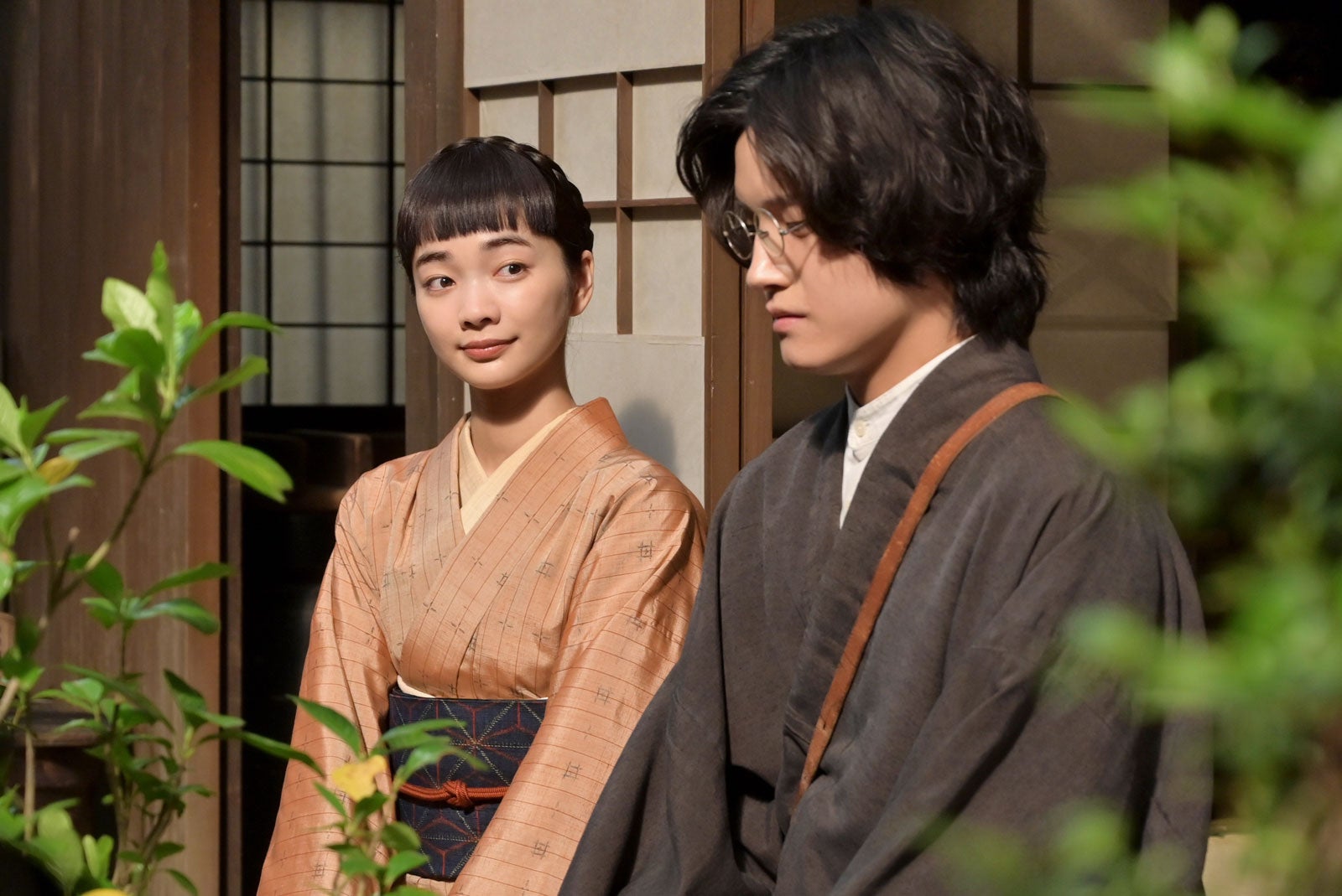 見上愛、佐野晶哉「風、薫る」第77話（C）NHK