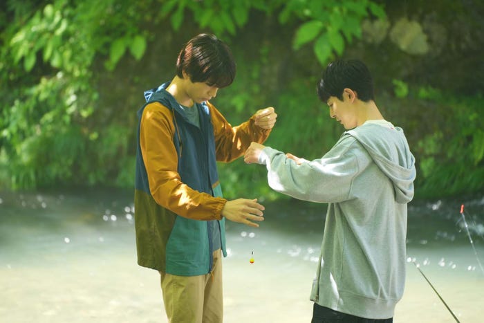 、中沢元紀、小林虎之介「ひだまりが聴こえる」第6話より(C)「ひだまりが聴こえる」製作委員会
