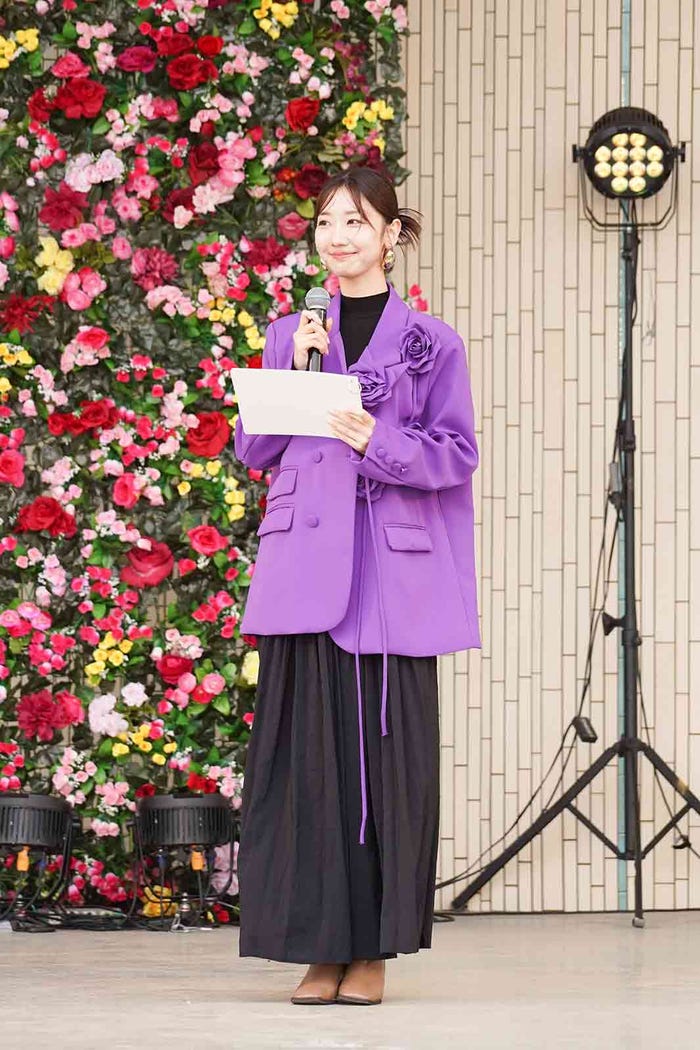 柏木由紀(C)︎Rose Expo FUKUYAMA 2025