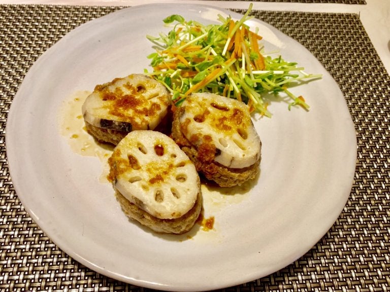 れんこんのおすすめ料理は【れんこんのはさみ焼き】♪