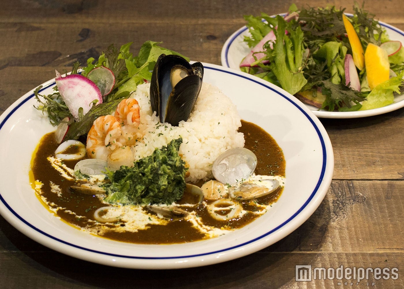 湘南シーフードカレー￥1，380／画像提供：湘南パンケーキ