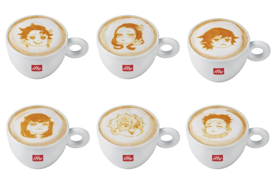 きさつ亭カプチーノ各990円（C）吾峠呼世晴／集英社