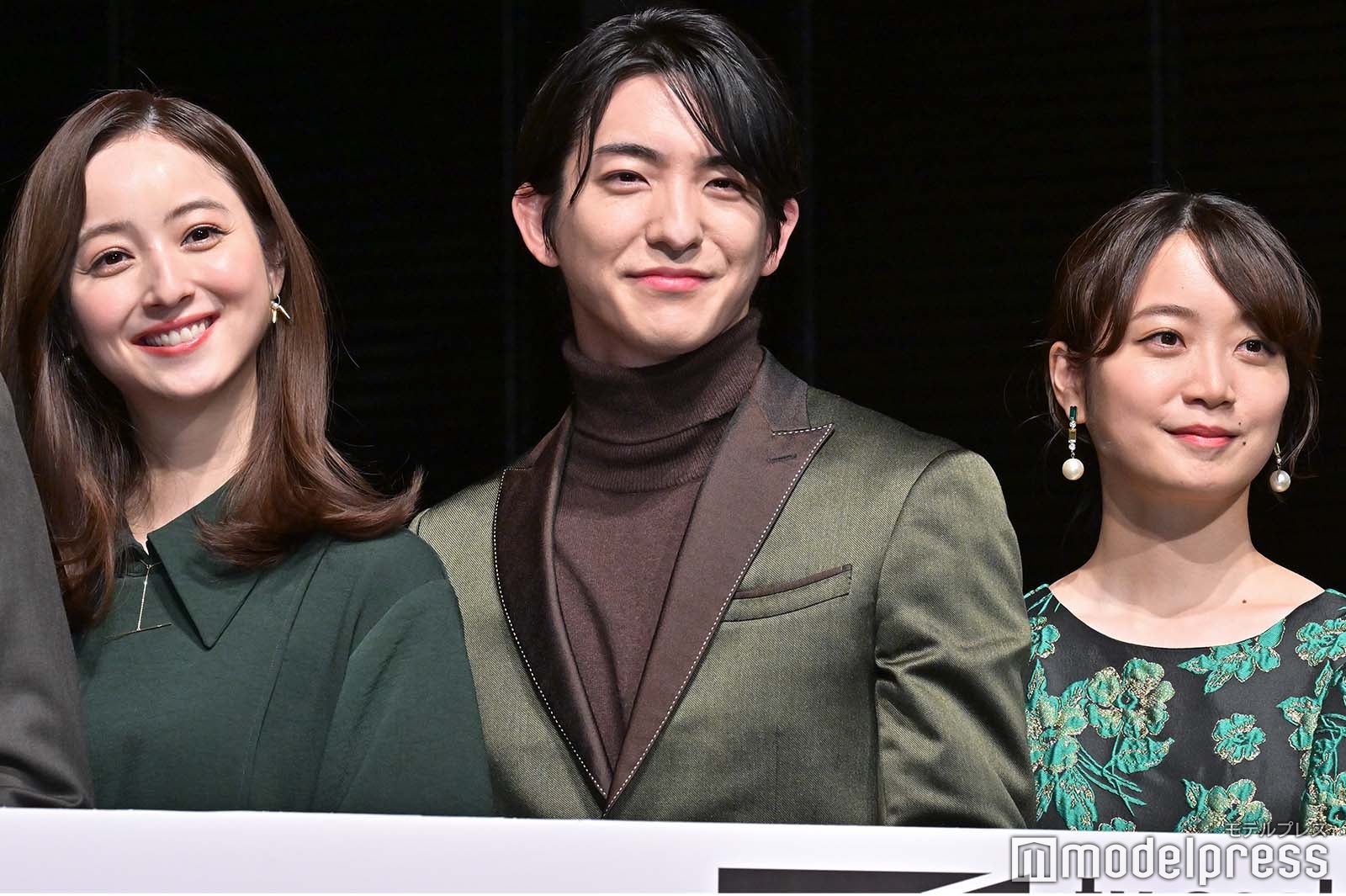 佐々木希、前田公輝、深川麻衣（C）モデルプレス