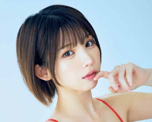 えなこ、4種の水着&ランジェリーでふんわり美バスト披露