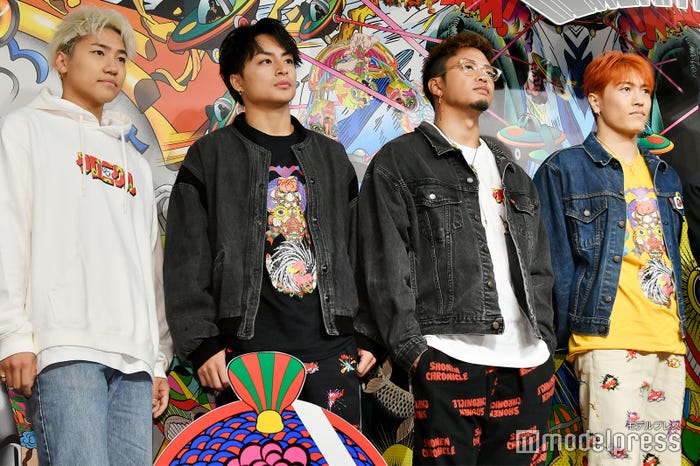 (左から)小森隼、白濱亜嵐、数原龍友、中務裕太 (C)モデルプレス