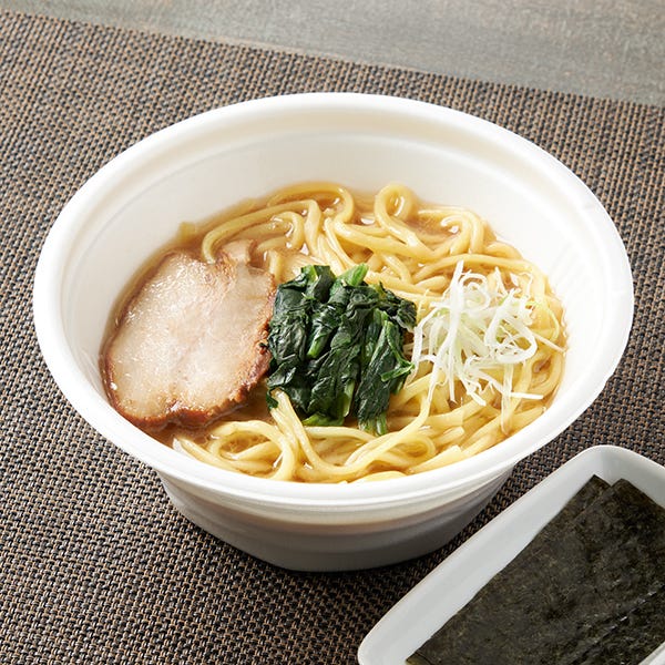 横浜家系 豚骨醤油ラーメン(税込628円)/提供画像