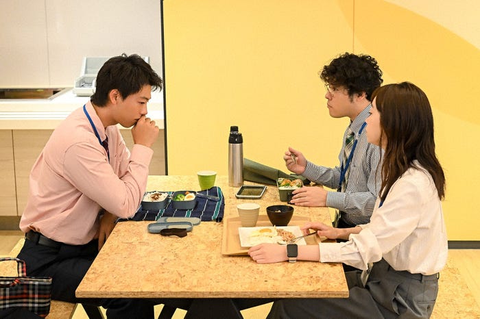 竹内涼真、前原瑞樹、杏花「じゃあ、あんたが作ってみろよ」第3話(C)TBSスパークル/TBS