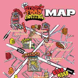 NiziU TOKYO STREET FOOD HOPPING/提供画像