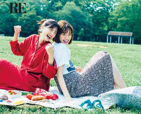 佐藤ありさ&佐藤栞里コンビ久々復活 「MORE」2017年以来の“佐藤姉妹”企画実現