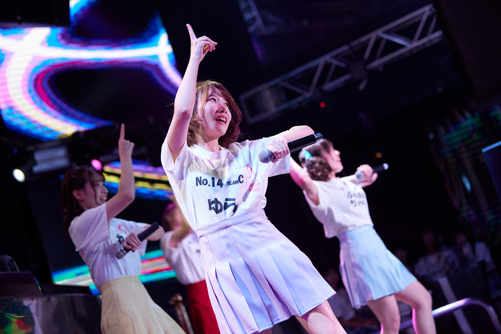 「ラファエルプロデュースアイドル」最終審査より（提供写真）