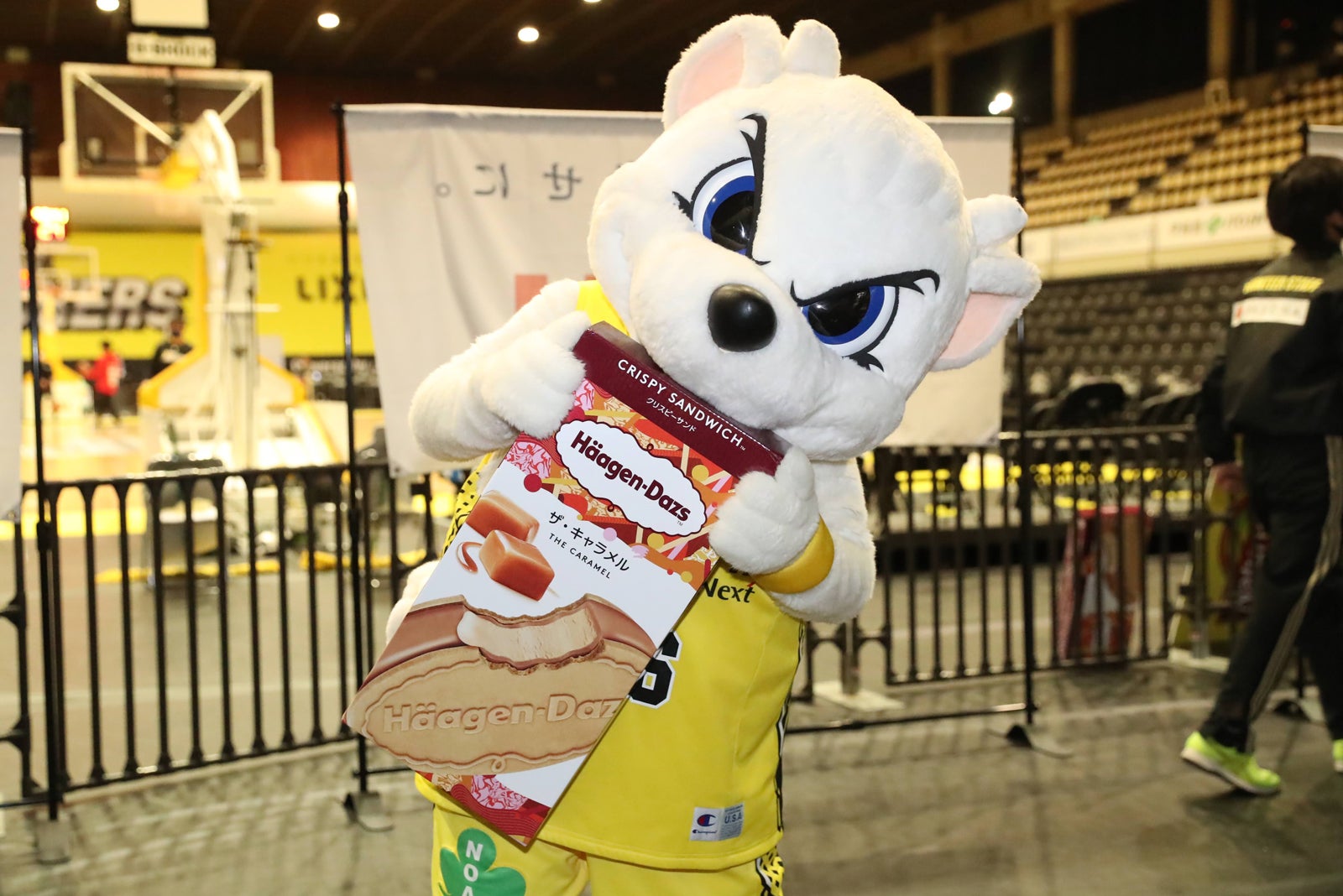 人気マスコットキャラクター・サンディー （C）SUNROCKERS SHIBUYA