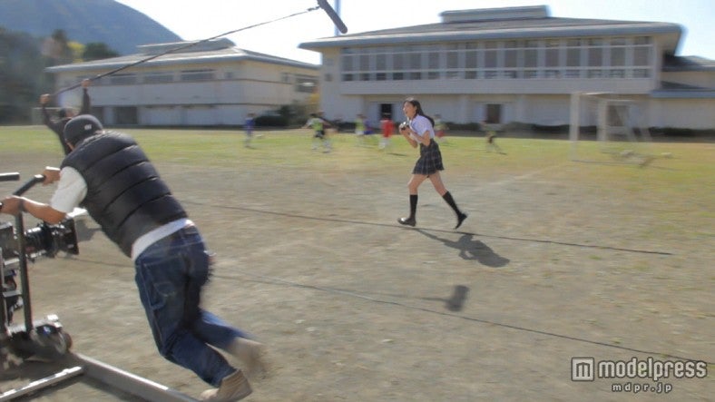 三吉彩花／シーブリーズ新ＴＶＣＭメイキング