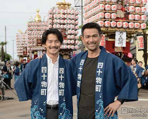 竹野内豊、江口洋介は「頼れる兄貴」 初共演で2ショット公開