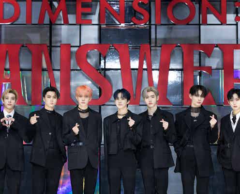 ENHYPEN、先輩・BTSの“完全無欠ダンス”「たくさん研究しました」カウントダウンコンサート裏話も<「DIMENSION : ANSWER」ショーケース>
