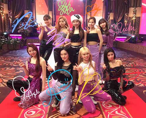 NiziU、美ウエスト見せ衣装で弾ける「Chopstick」など披露<FNS歌謡祭2021>