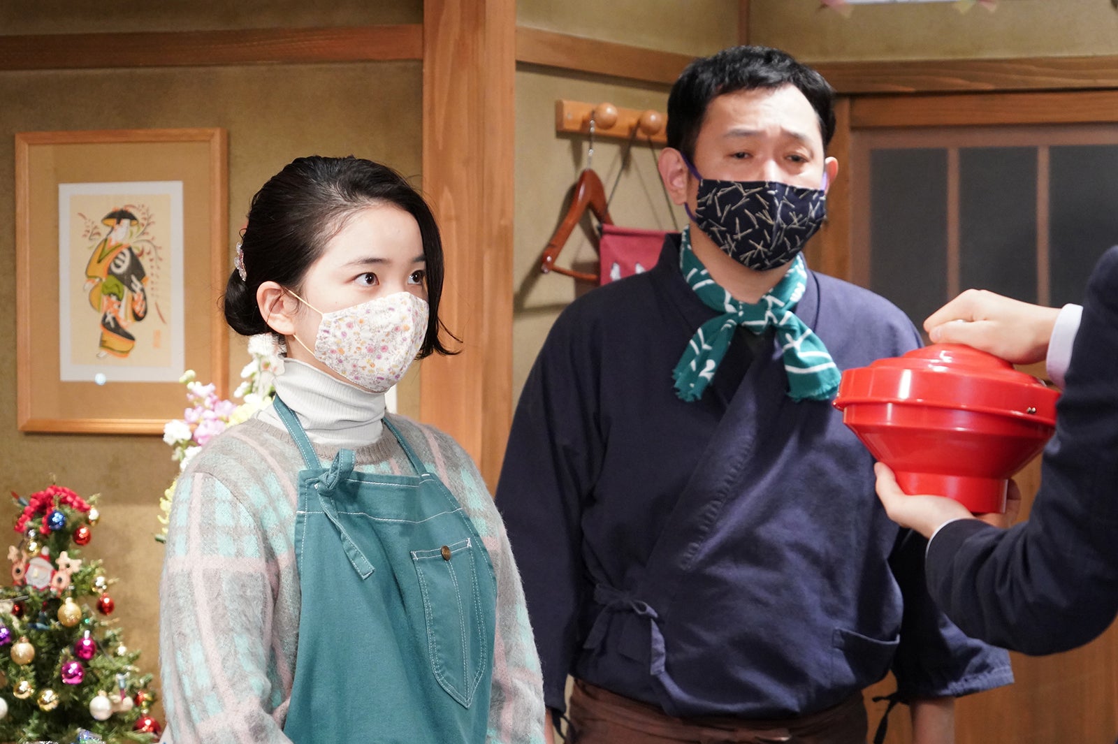 福地桃子、西堀亮 （C）日本テレビ