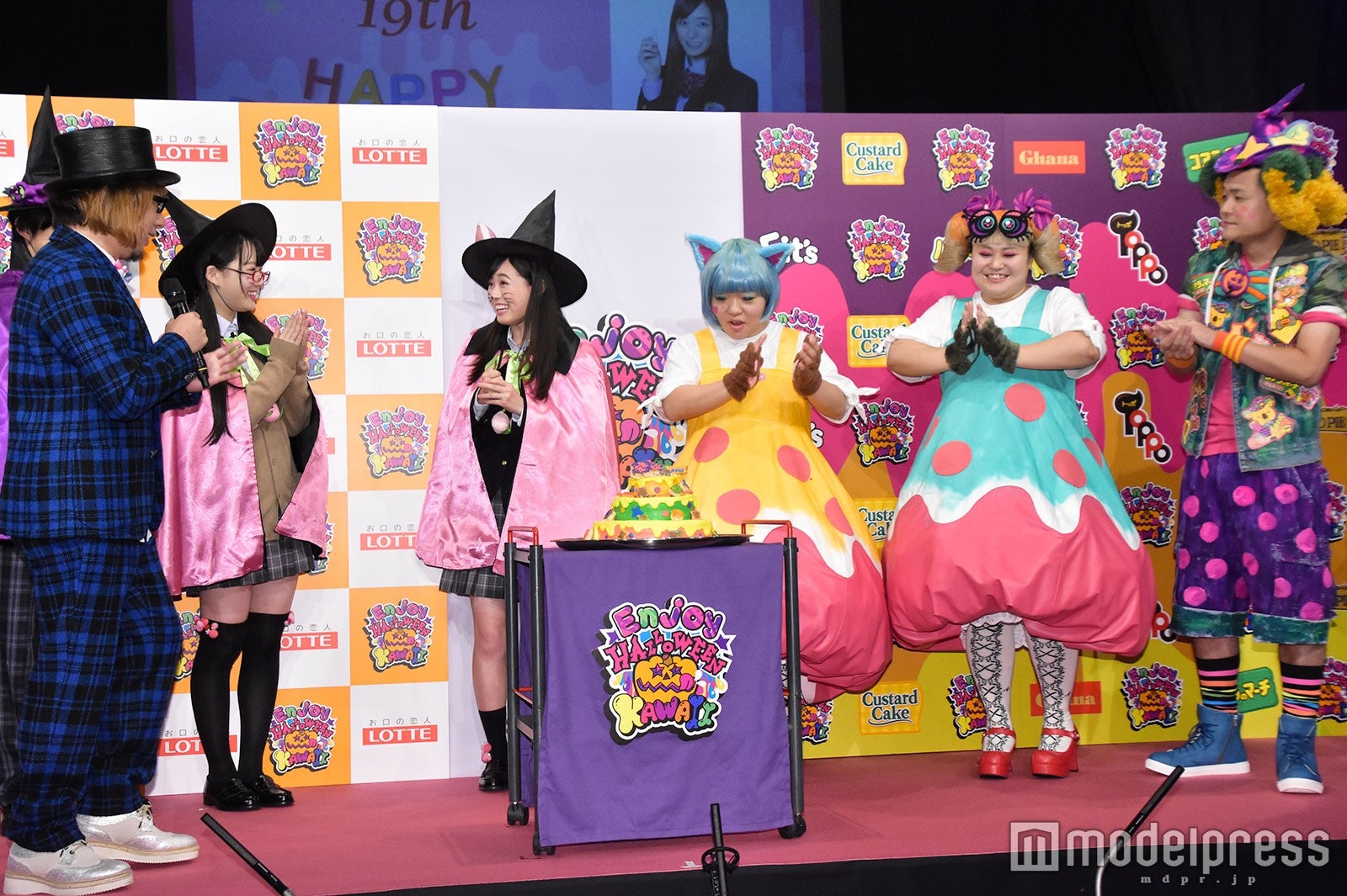 増田セバスチャン、越智ゆらの、福原遥、オカリナ、ゆいP、ノブ（C）モデルプレス