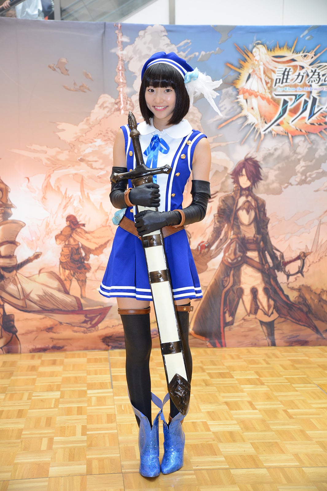 武田玲奈、ミニスカ衣装で絶対領域を披露