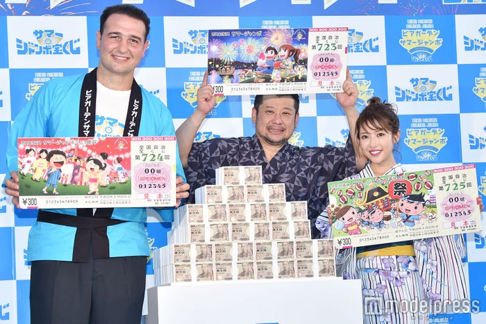 鳴戸親方、ケンドーコバヤシ、舟山久美子(C)モデルプレス