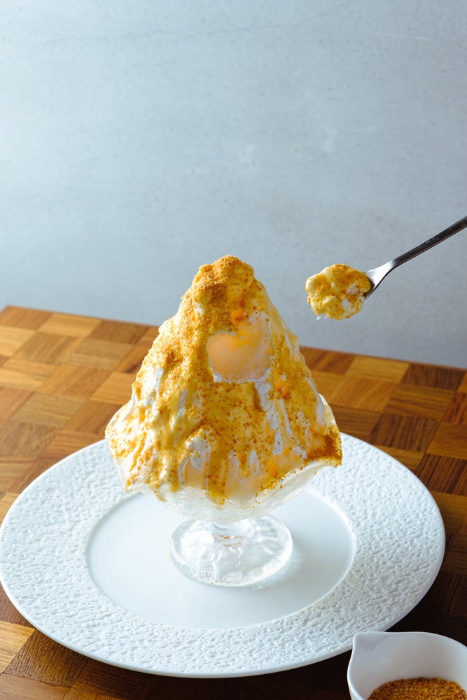  さんかく氷／画像提供：OMOI