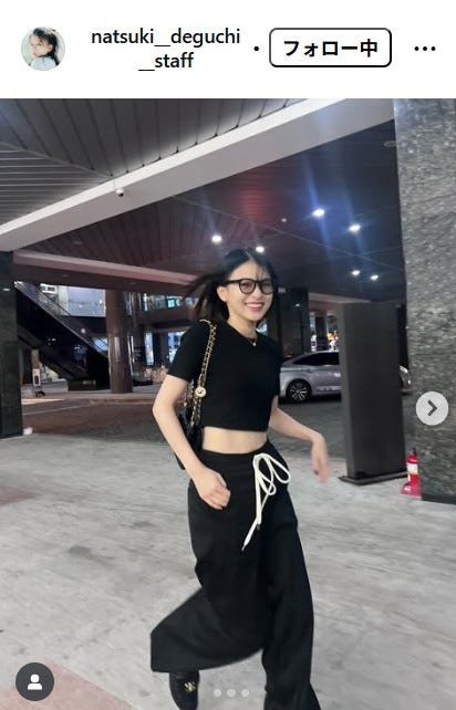 出口夏希Instagramより