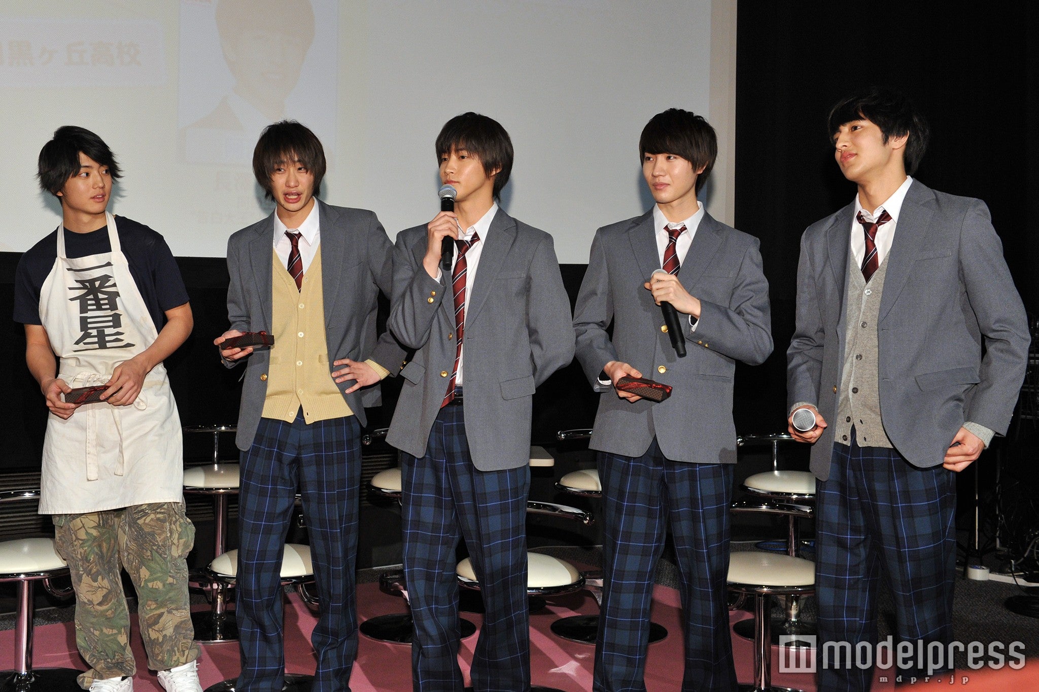 （左から）健太郎、永嶋柊吾、白石隼也、桜田通、長澤航也（C）モデルプレス