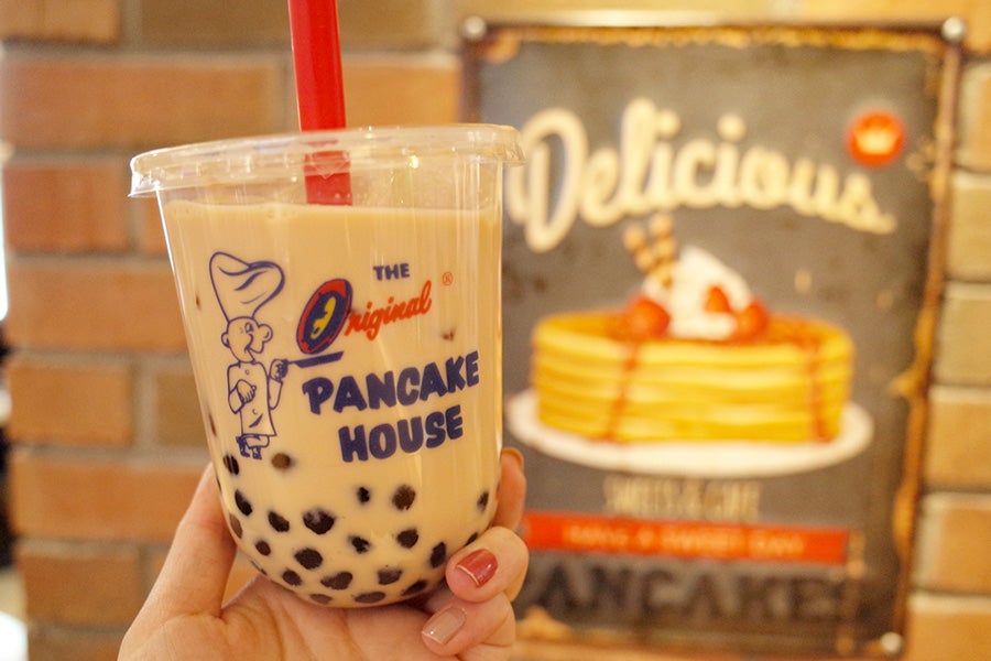 オリジナルパンケーキハウスタピオカミルクティー