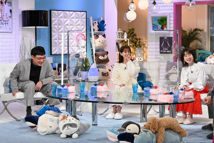 山里亮太、田中みな実、弘中綾香アナウンサー(C)テレビ朝日