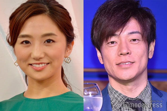 松村未央アナ、陣内智則 (C)モデルプレス